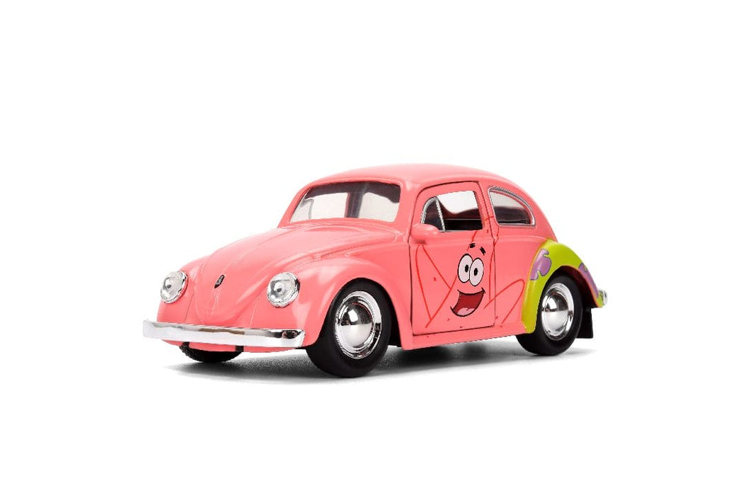 JAD35479 Jada 1/32 "Hollywood Rides" Spongebob 1959 Beetle (Patrick)