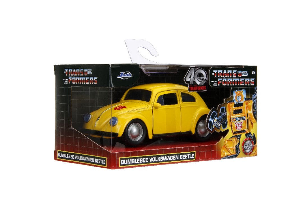 JAD35595 Jada 1/32 "Hollywood Rides" Transformers G1 VW Beetle Bumblebee