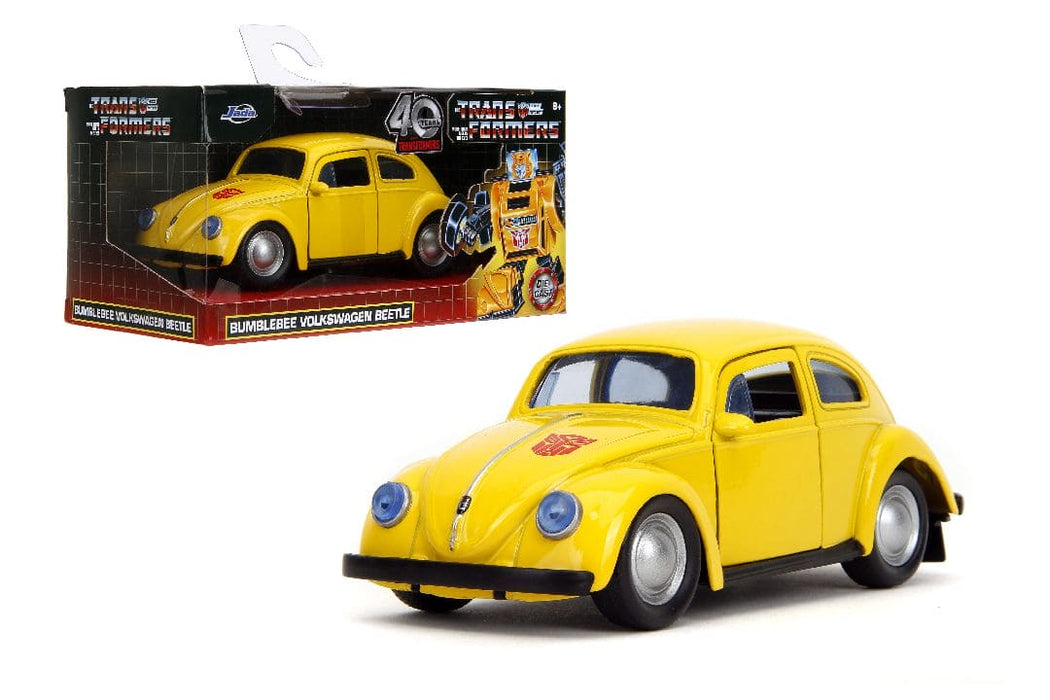 JAD35595 Jada 1/32 "Hollywood Rides" Transformers G1 VW Beetle Bumblebee