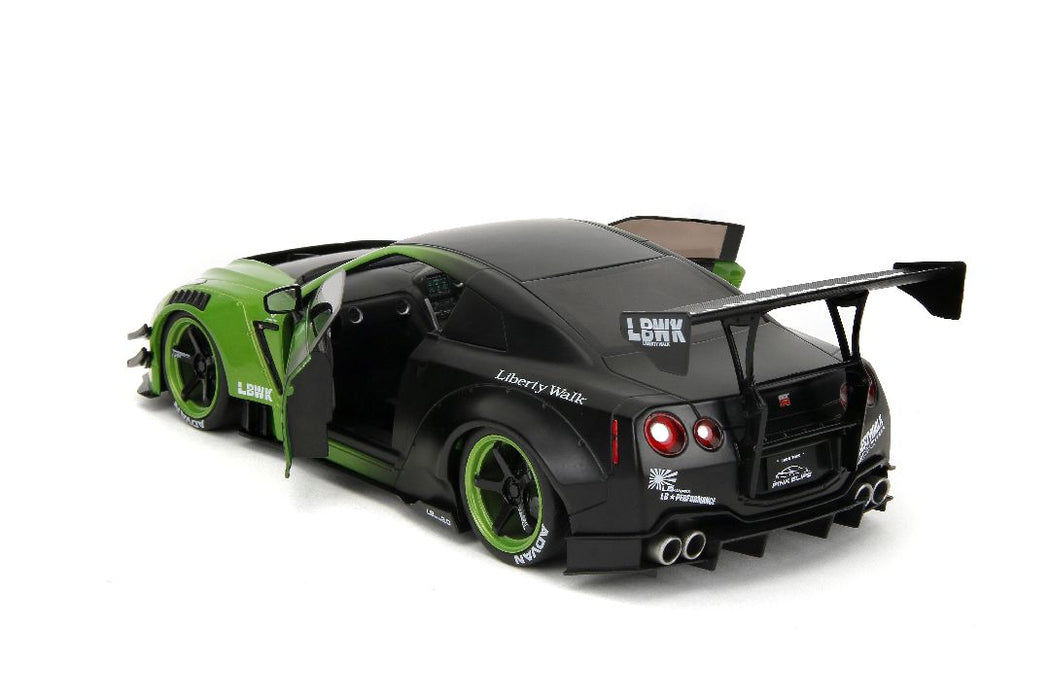 JAD35724 Jada 1/18 "Pink Slips" - Nissan GT-R (R35) Liberty Walk