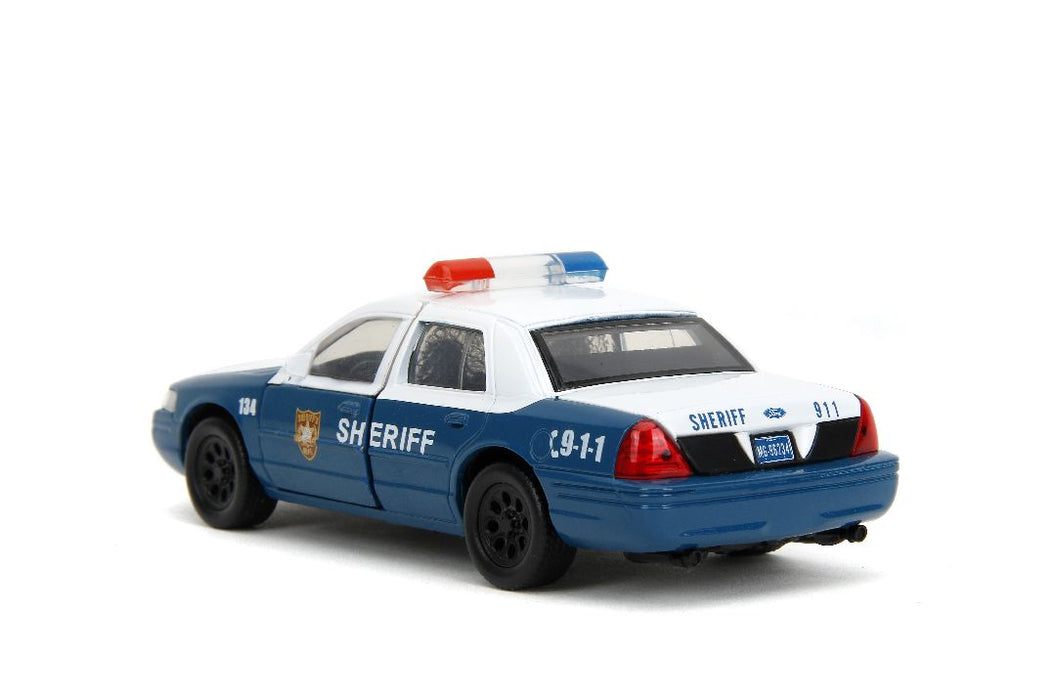 JAD35728 Jada 1/32 "Hollywood Rides" The Walking Dead Crown Vic Sheriff
