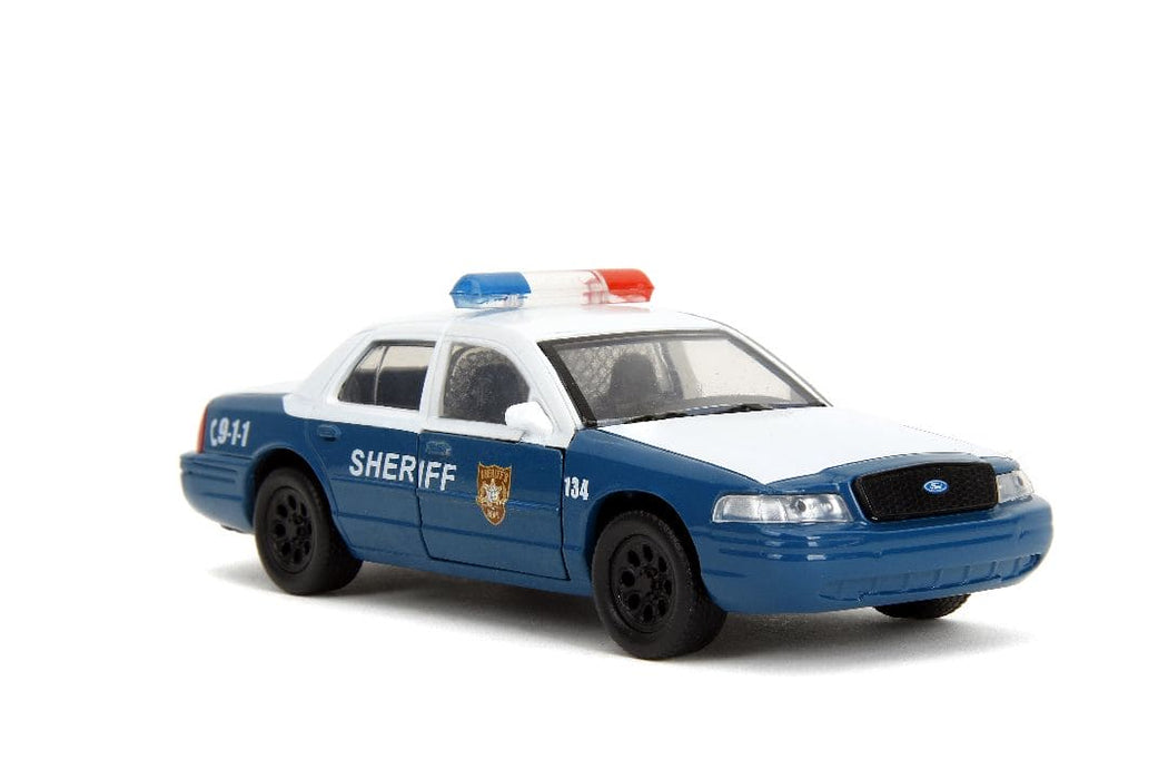 JAD35728 Jada 1/32 "Hollywood Rides" The Walking Dead Crown Vic Sheriff