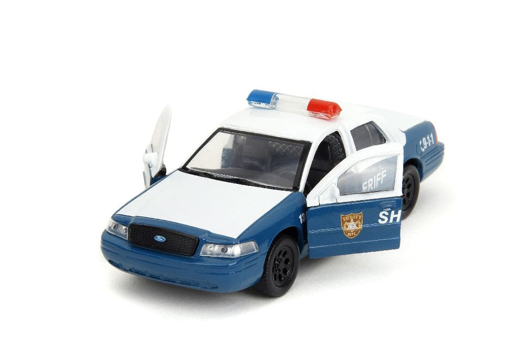JAD35728 Jada 1/32 "Hollywood Rides" The Walking Dead Crown Vic Sheriff