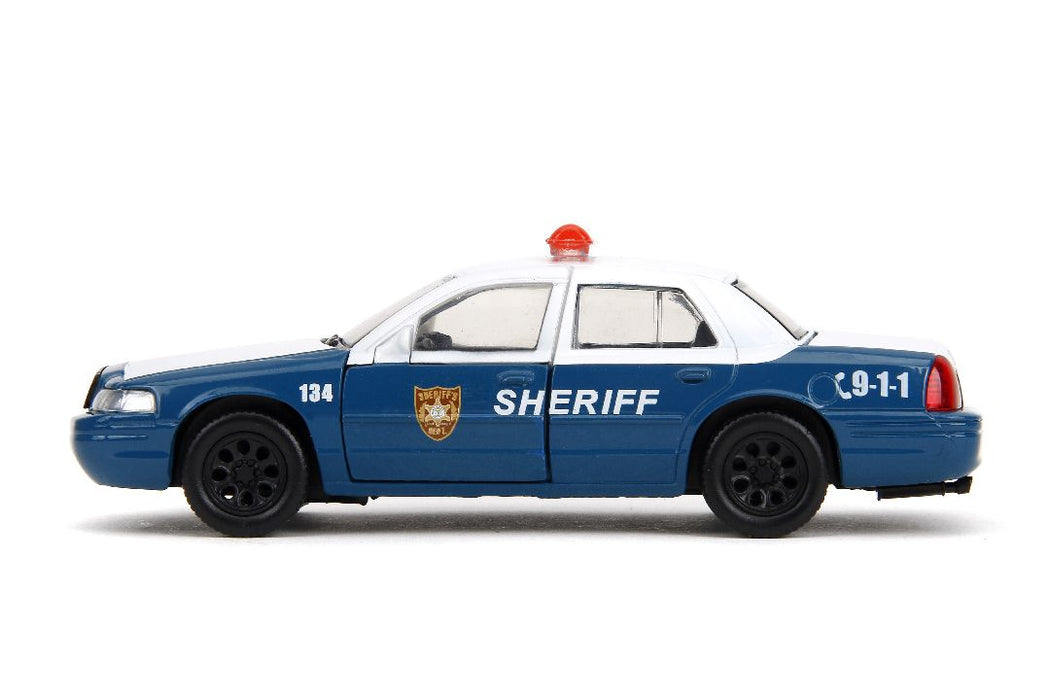 JAD35728 Jada 1/32 "Hollywood Rides" The Walking Dead Crown Vic Sheriff