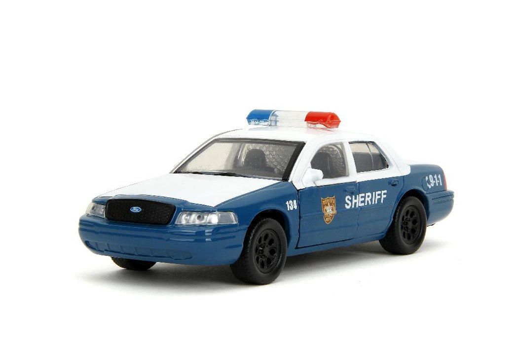 JAD35728 Jada 1/32 "Hollywood Rides" The Walking Dead Crown Vic Sheriff