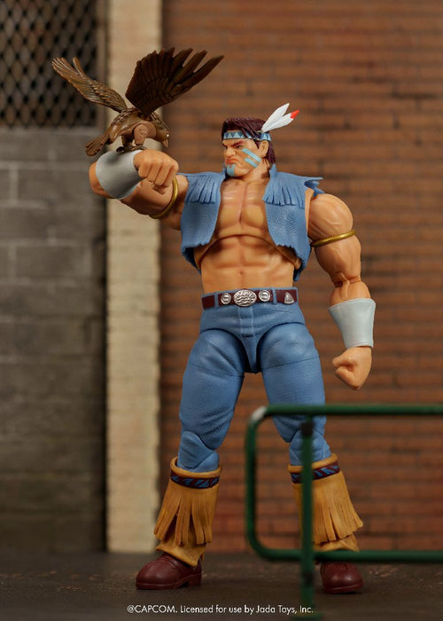 JAD35739 Jada 1/12 Street Fighter II Deluxe - T.Hawk