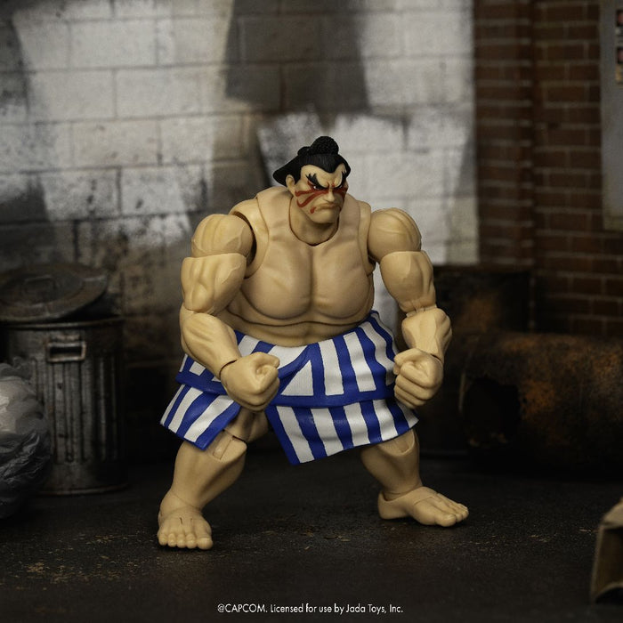 JAD35740 Jada 1/12 Street Fighter II Deluxe - E.Honda