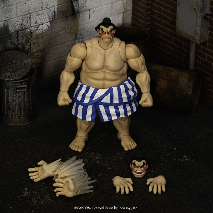 JAD35740 Jada 1/12 Street Fighter II Deluxe - E.Honda
