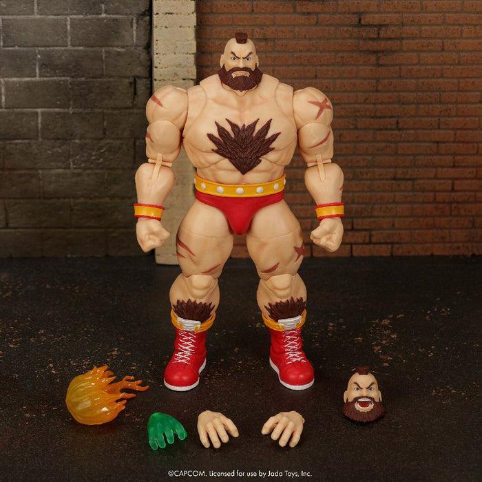 JAD35742 Jada 1/12 Street Fighter II Deluxe - Zangief