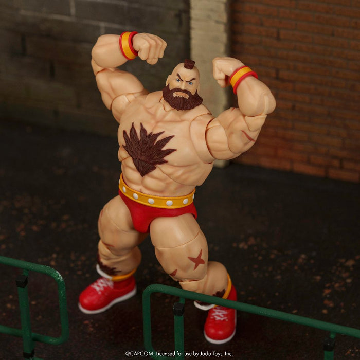 JAD35742 Jada 1/12 Street Fighter II Deluxe - Zangief