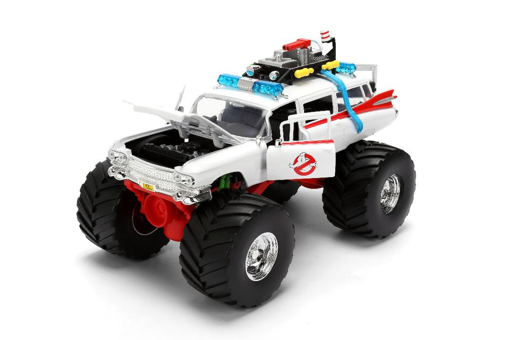 JAD35943 Jada 1/24 "Hollywood Rides" Ghostbusters ECTO-1 (Monster Truck)