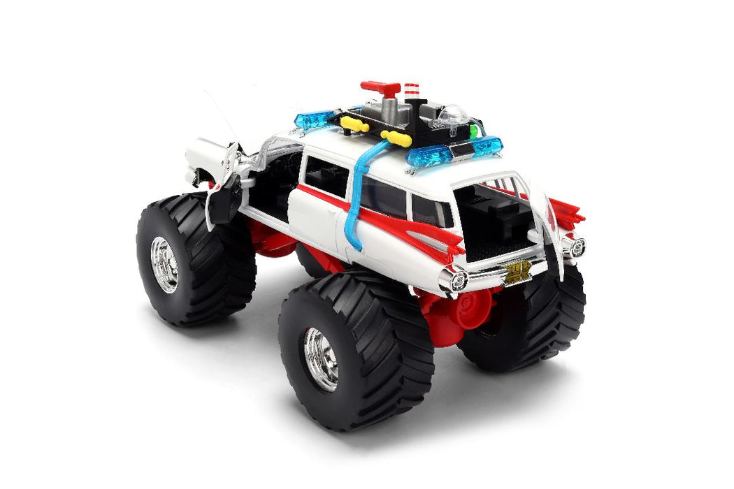 JAD35943 Jada 1/24 "Hollywood Rides" Ghostbusters ECTO-1 (Monster Truck)