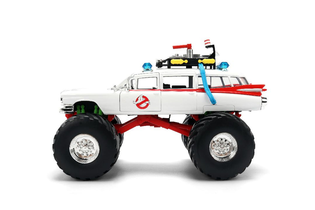 JAD35943 Jada 1/24 "Hollywood Rides" Ghostbusters ECTO-1 (Monster Truck)