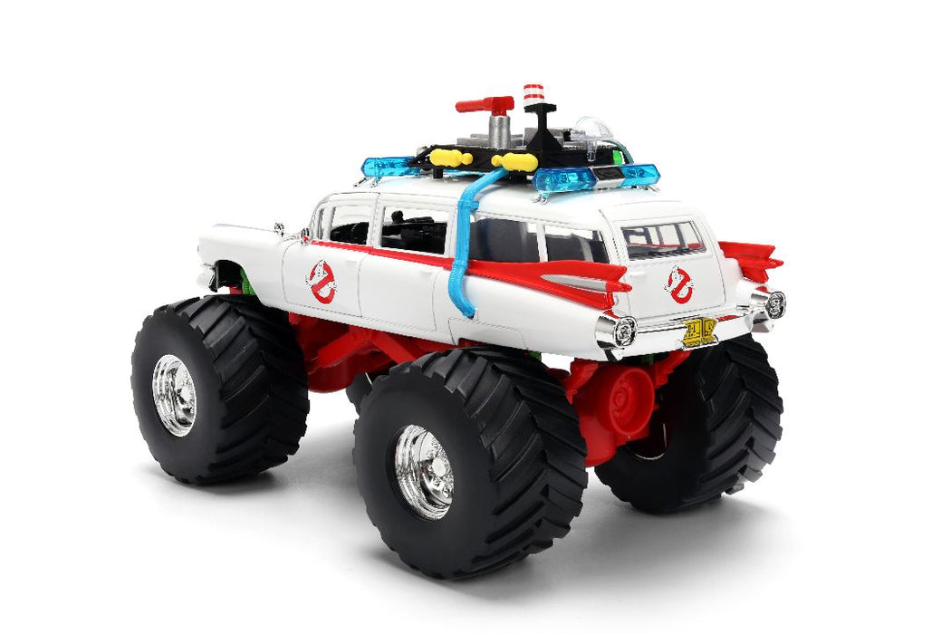 JAD35943 Jada 1/24 "Hollywood Rides" Ghostbusters ECTO-1 (Monster Truck)