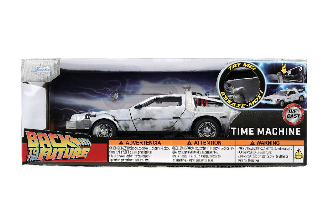 JAD36145 Jada 1/24 "Hollywood Rides Back to the Future Time Machine Frost
