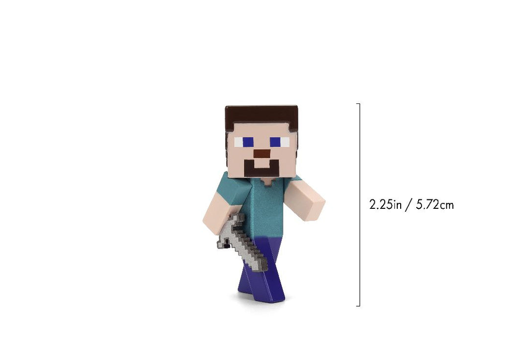 JAD36266 Jada 2.5" Metalfigs - Minecraft 4-Pack Wave 3