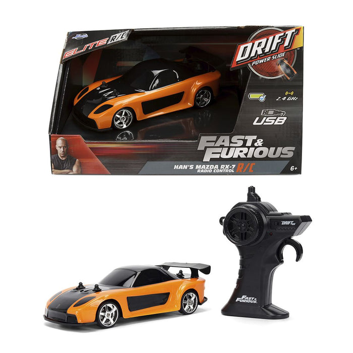 JAD36313 Jada 1/24 FF Drift R/C - Han's Mazda RX-7 Widebody