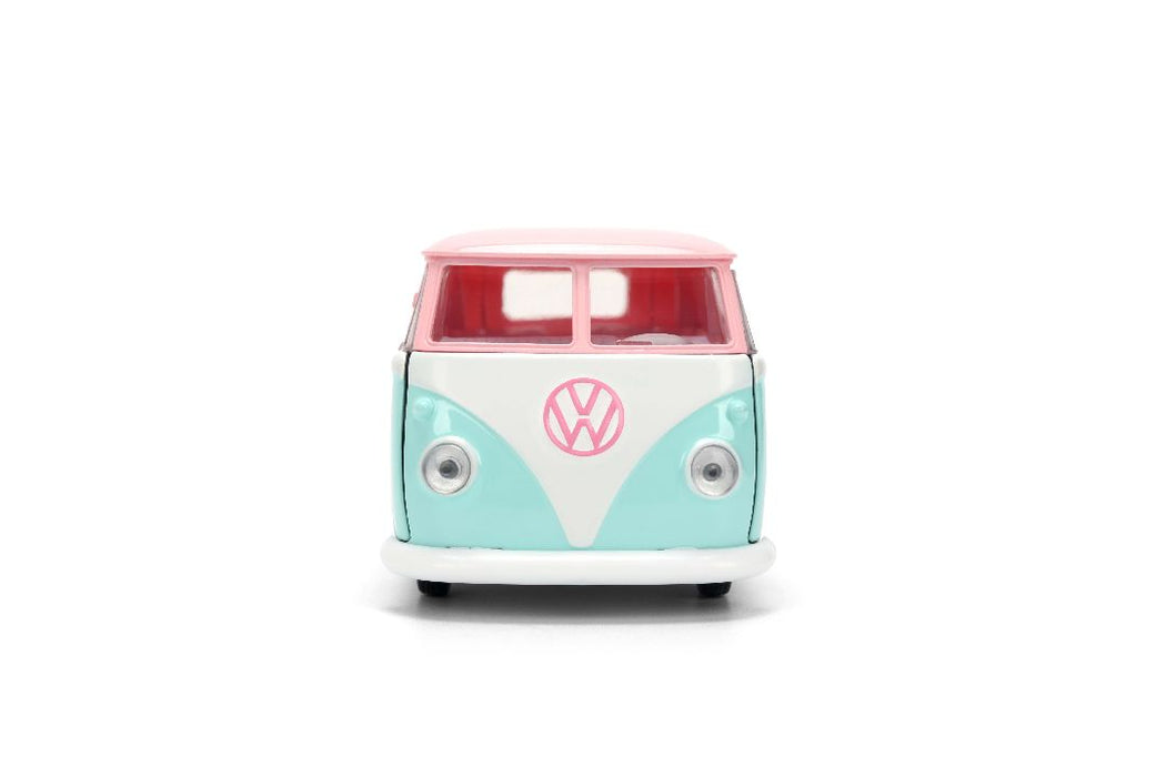 JAD36358 Jada 1/32 "Hollywood Rides" - STITCH - 1961 VW Bus (ANGEL THEME)
