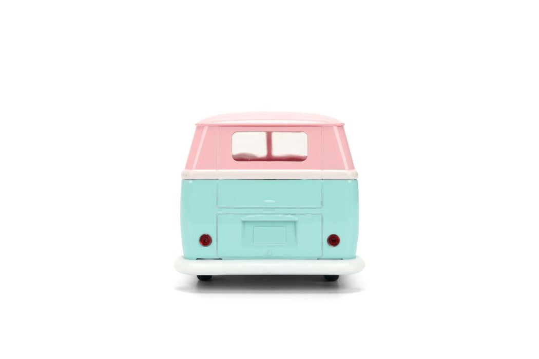 JAD36358 Jada 1/32 "Hollywood Rides" - STITCH - 1961 VW Bus (ANGEL THEME)