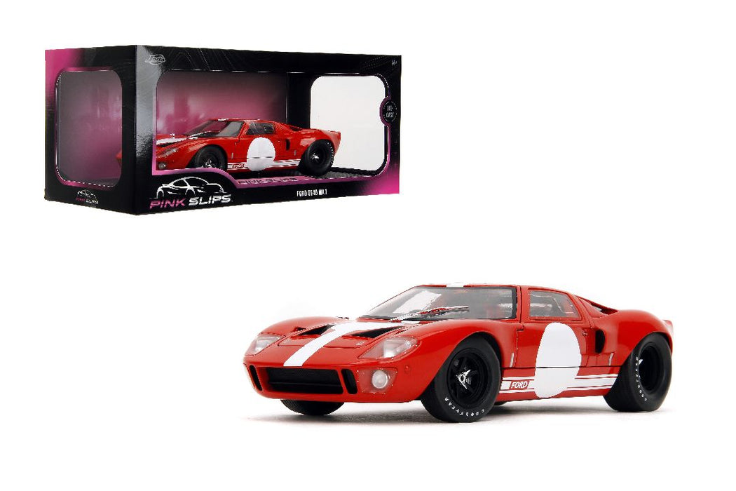 JAD36381 Jada 1/18 "Pink Slips" W3 - 1968 Ford GT40 MK1