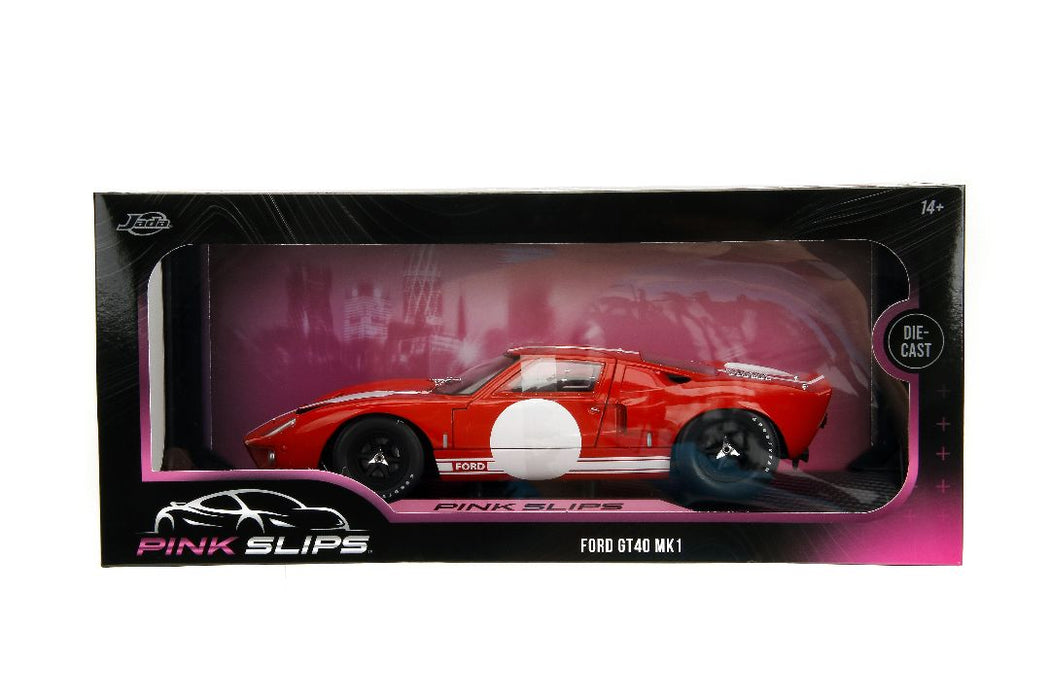JAD36381 Jada 1/18 "Pink Slips" W3 - 1968 Ford GT40 MK1
