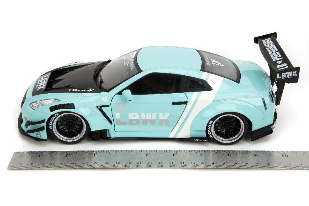 JAD36382 Jada 1/18 "Pink Slips" W3 - 2020 Liberty Walk Nissan GT-R (R35)