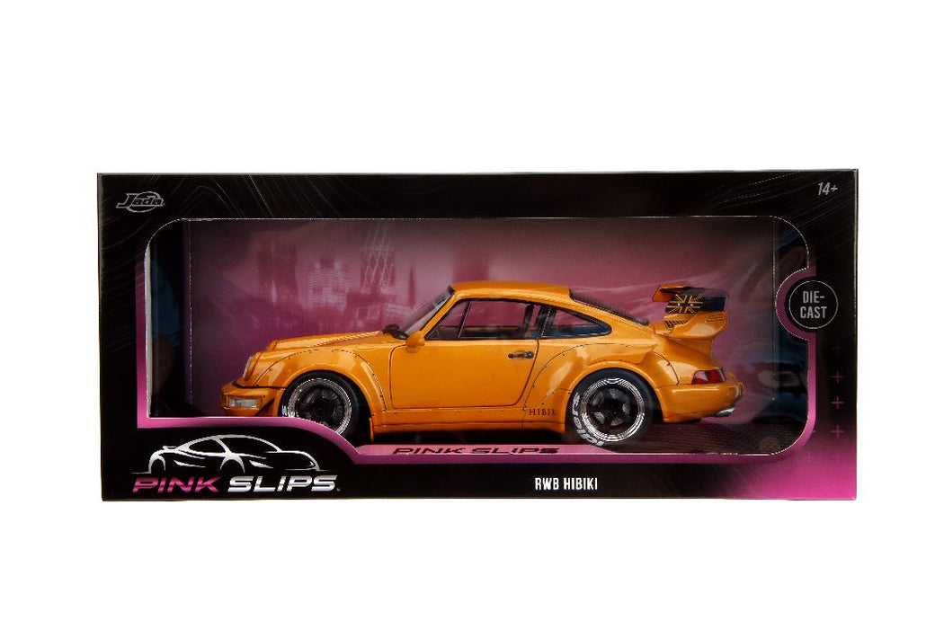 JAD36383 Jada 1/18 "Pink Slips" W3 - 2016 Porche RWB Hibiki Bodykit