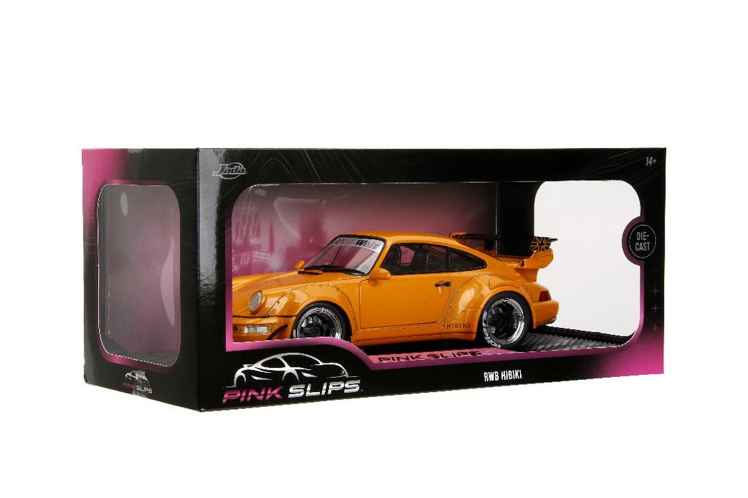 JAD36383 Jada 1/18 "Pink Slips" W3 - 2016 Porche RWB Hibiki Bodykit