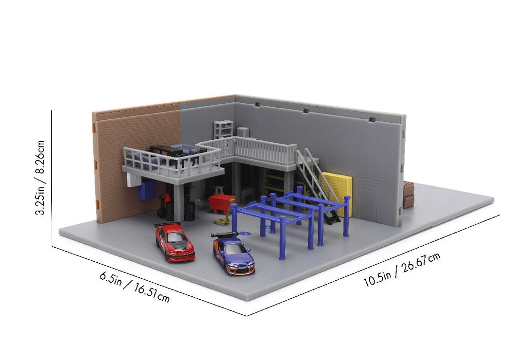 JAD36403 Jada Nano Scene "Fast & Furious" - Tokoyo Drift Han's Garage