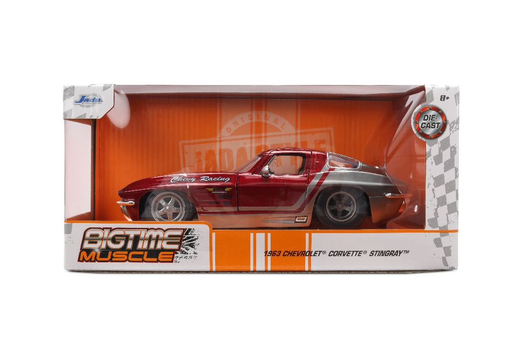 JAD36459 Jada 1/24 "BIGTIME Muscle" - 1963 Chevy Corvette Sringray