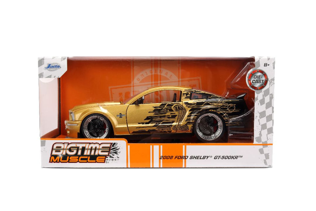 JAD36462 Jada 1/24 "BIGTIME Muscle" - 2008 Ford Mustang Shelby GT500KR