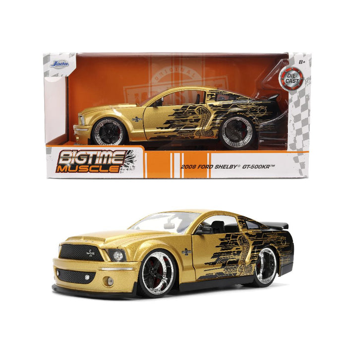 JAD36462 Jada 1/24 "BIGTIME Muscle" - 2008 Ford Mustang Shelby GT500KR
