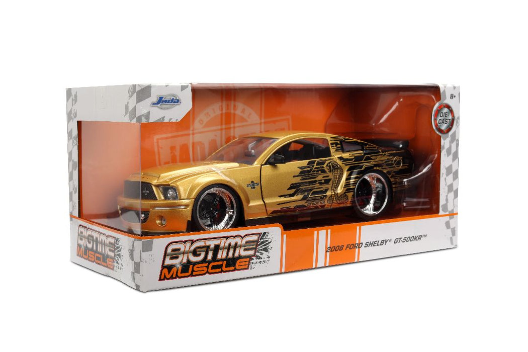 JAD36462 Jada 1/24 "BIGTIME Muscle" - 2008 Ford Mustang Shelby GT500KR