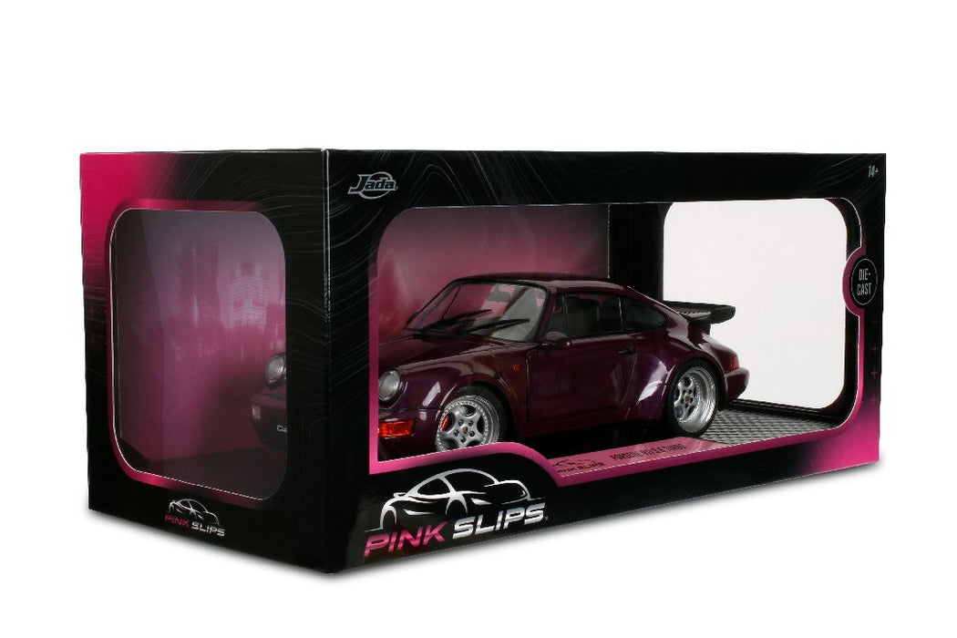 JAD36466 Jada 1/18 PINK SLIPS W8 - Porsche 911 (964) 3.6 Turbo