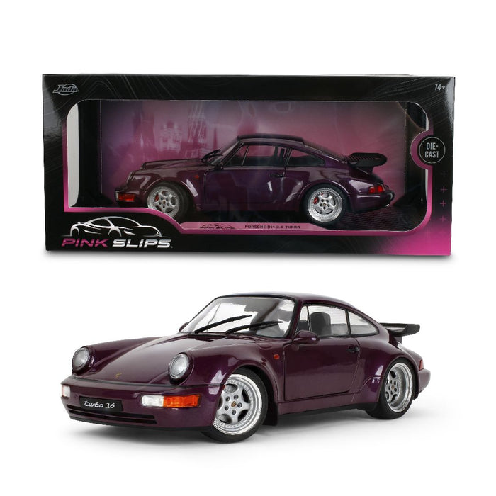 JAD36466 Jada 1/18 PINK SLIPS W8 - Porsche 911 (964) 3.6 Turbo