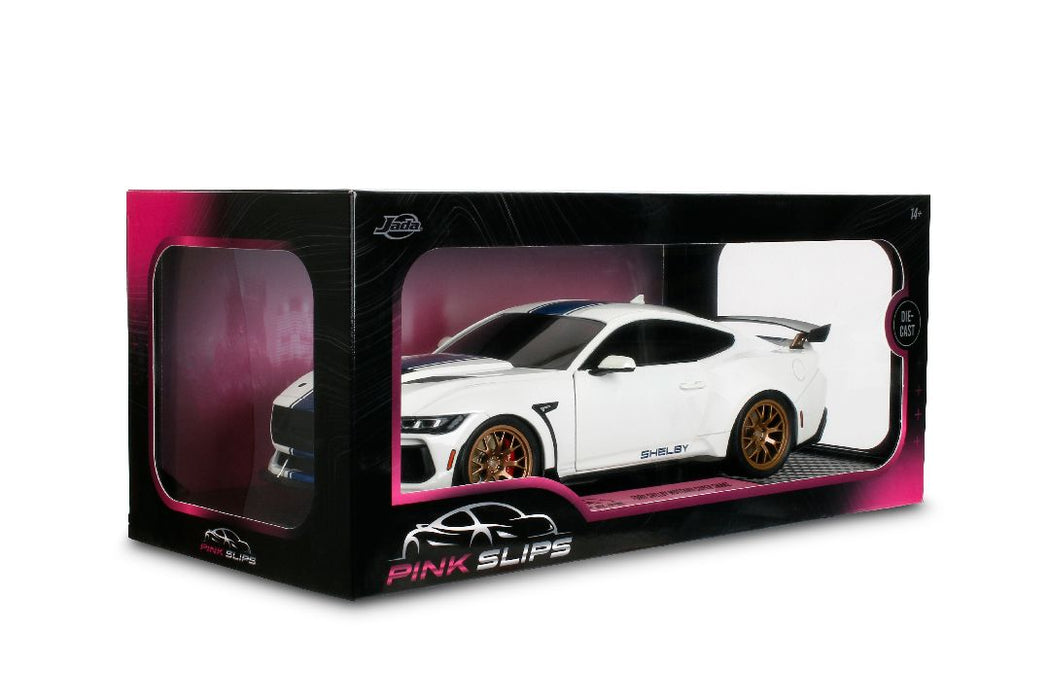 JAD36470 Jada 1/18 PINK SLIPS W8 - 2025 Ford Mustang Super Snake