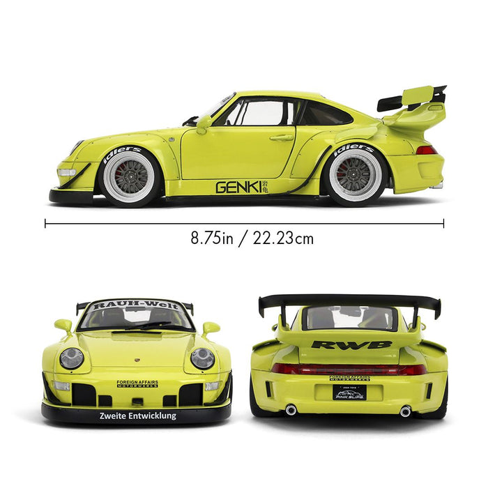 JAD36472 Jada 1/18 "Pink Slips" W7 - Porsche RWB Genki