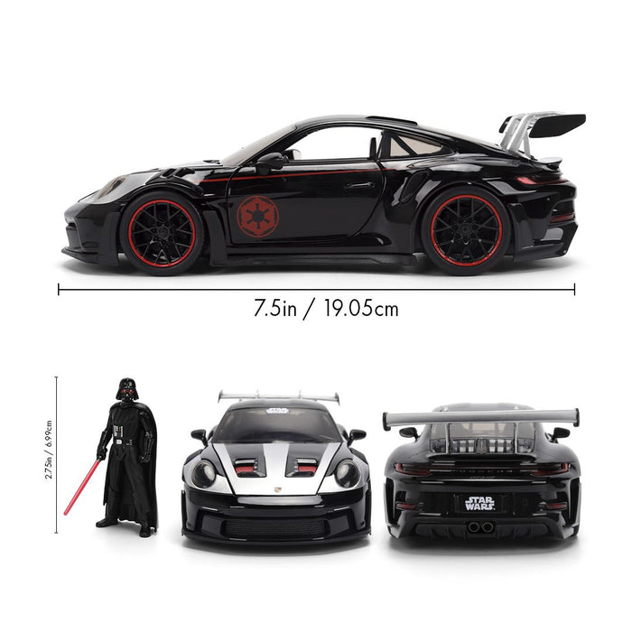 JAD36477 Jada 1/24 "Hollywood Rides" SW - Porsche 911 GT3 RS DARTH VADER