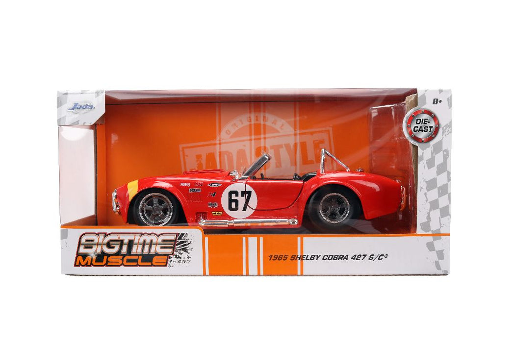 JAD36629 Jada 1/24 "BIGTIME Muscle" 1967 Shelby Cobra 427 S/C