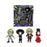 JAD36694 Jada 1.65" Nano Metalfigs - Warner Brothers Beetlejuice 4-Pack
