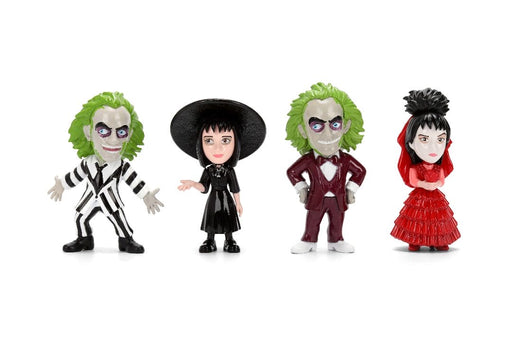 JAD36694 Jada 1.65" Nano Metalfigs - Warner Brothers Beetlejuice 4-Pack