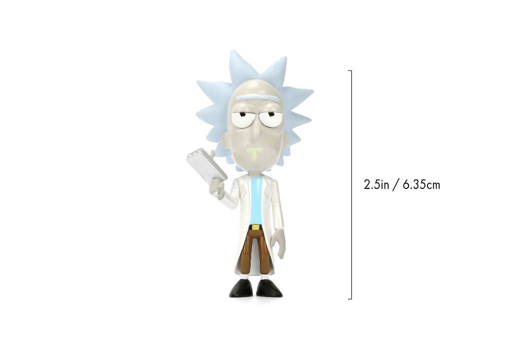 JAD36696 Jada 2.5" Metalfigs - Rick and Morty 4-Pack