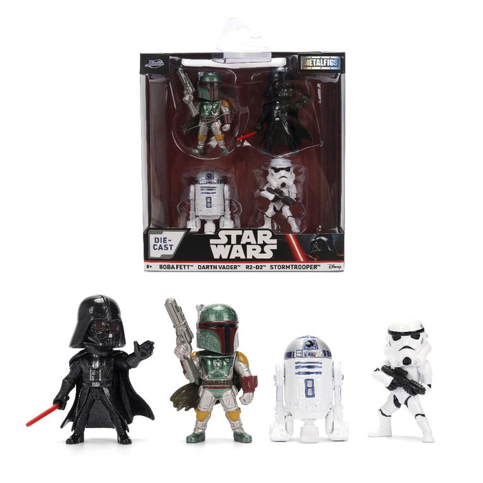 JAD36702 Jada 2.5" Metalfigs - Star Wars 4-Pack