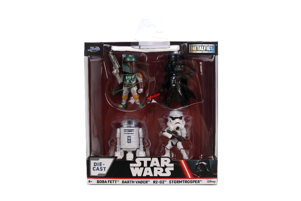 JAD36702 Jada 2.5" Metalfigs - Star Wars 4-Pack