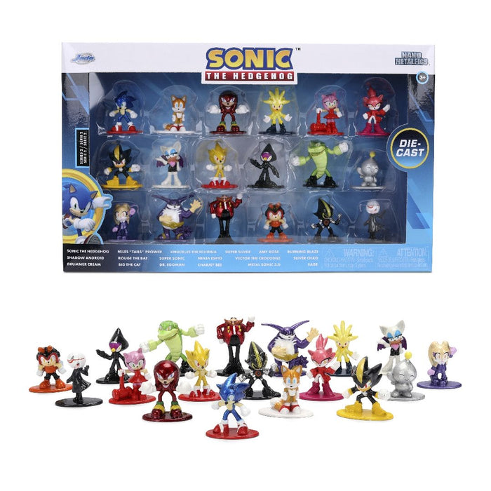 JAD36774 Jada 1.65" Nano Metalfigs - Sonic the Hedgehog 18-Pack Wave 2