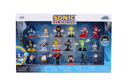 JAD36774 Jada 1.65" Nano Metalfigs - Sonic the Hedgehog 18-Pack Wave 2