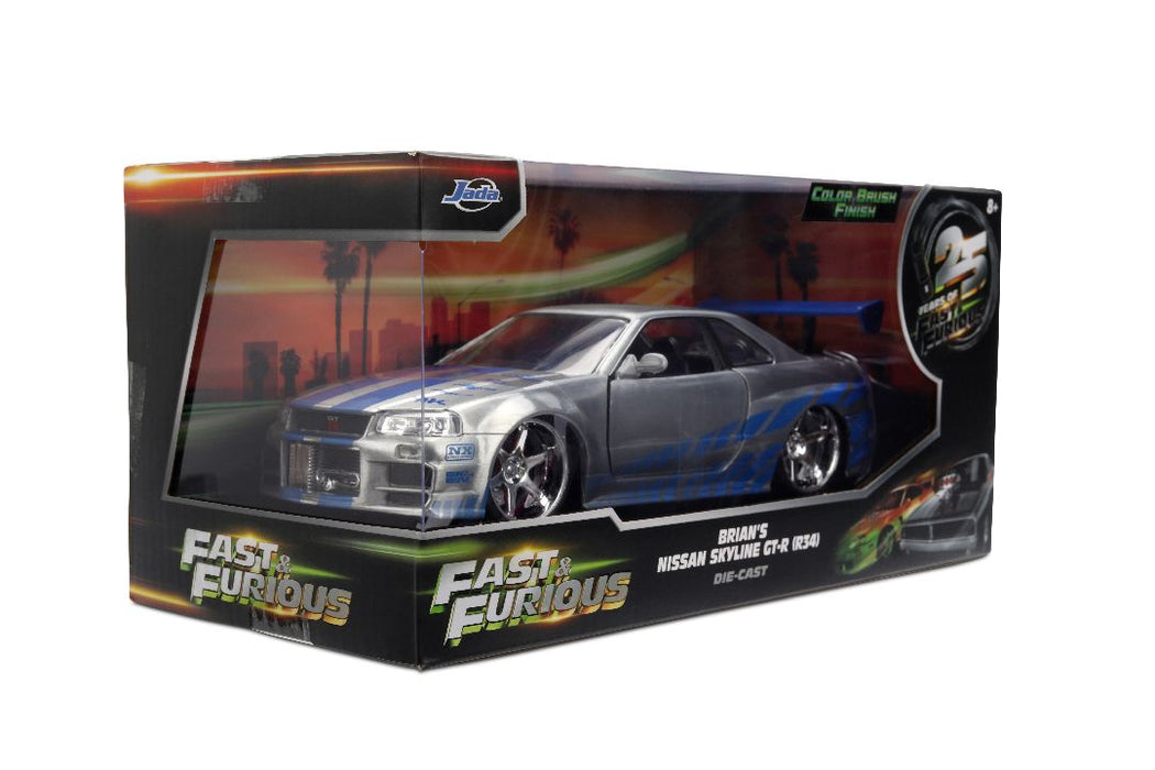 JAD36818 Jada 1/24 "FF 25th" Brian's Nissan Skyline GT-R - Color Brush
