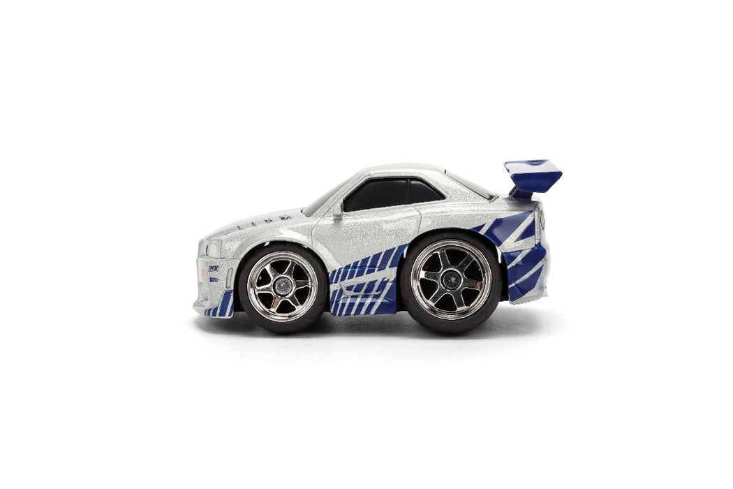 JAD36829 Jada 1/43 SMALL BLOCKS - FF - 1999 Nissan Skyline GT-R (R34)