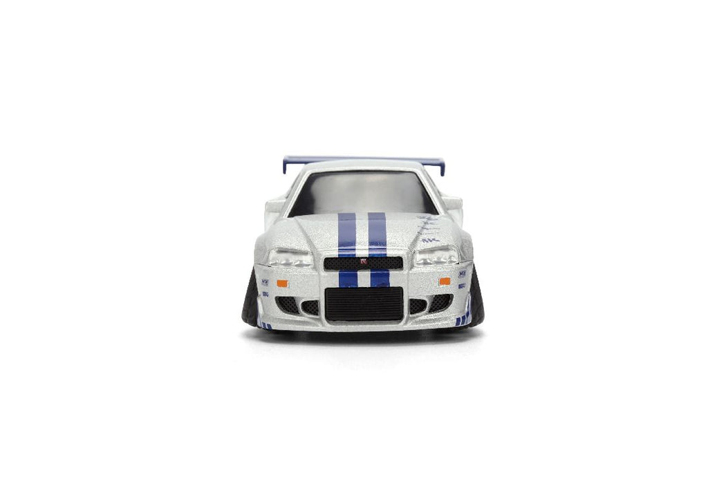 JAD36829 Jada 1/43 SMALL BLOCKS - FF - 1999 Nissan Skyline GT-R (R34)