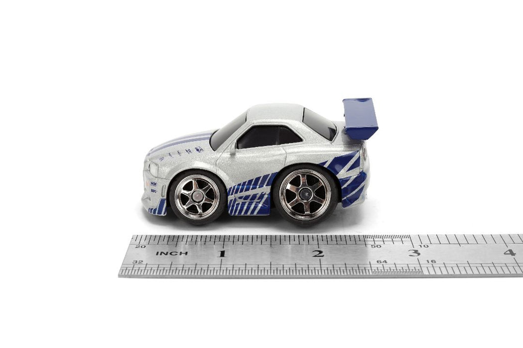 JAD36829 Jada 1/43 SMALL BLOCKS - FF - 1999 Nissan Skyline GT-R (R34)
